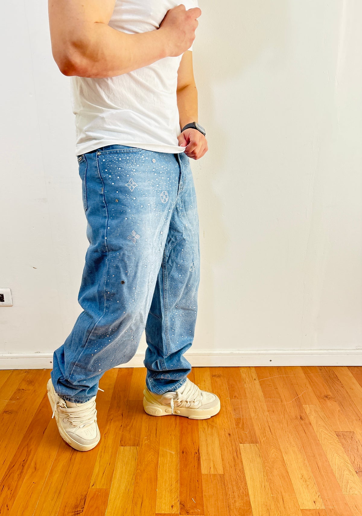Jeans Pedreria Blue