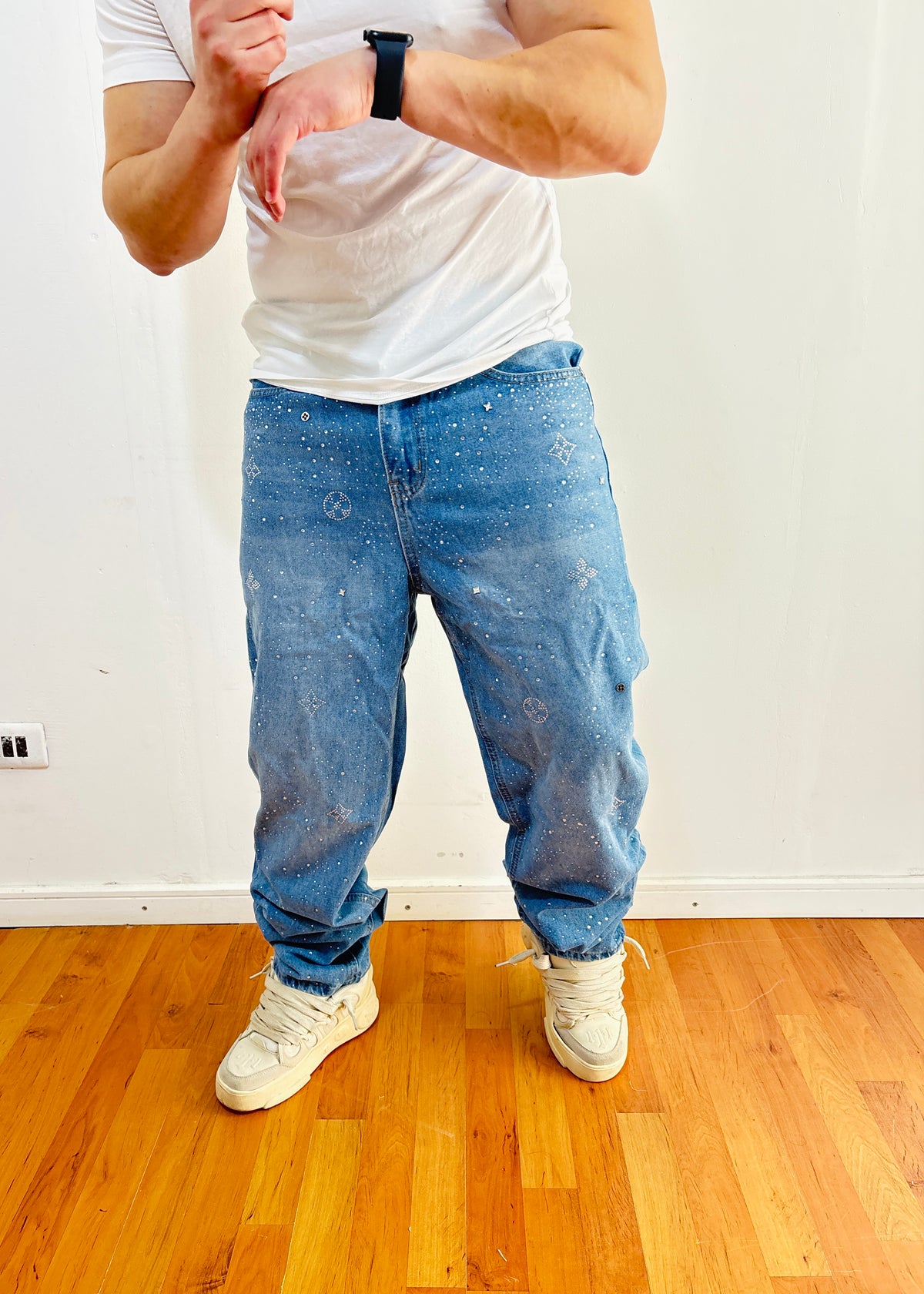 Jeans Pedreria Blue
