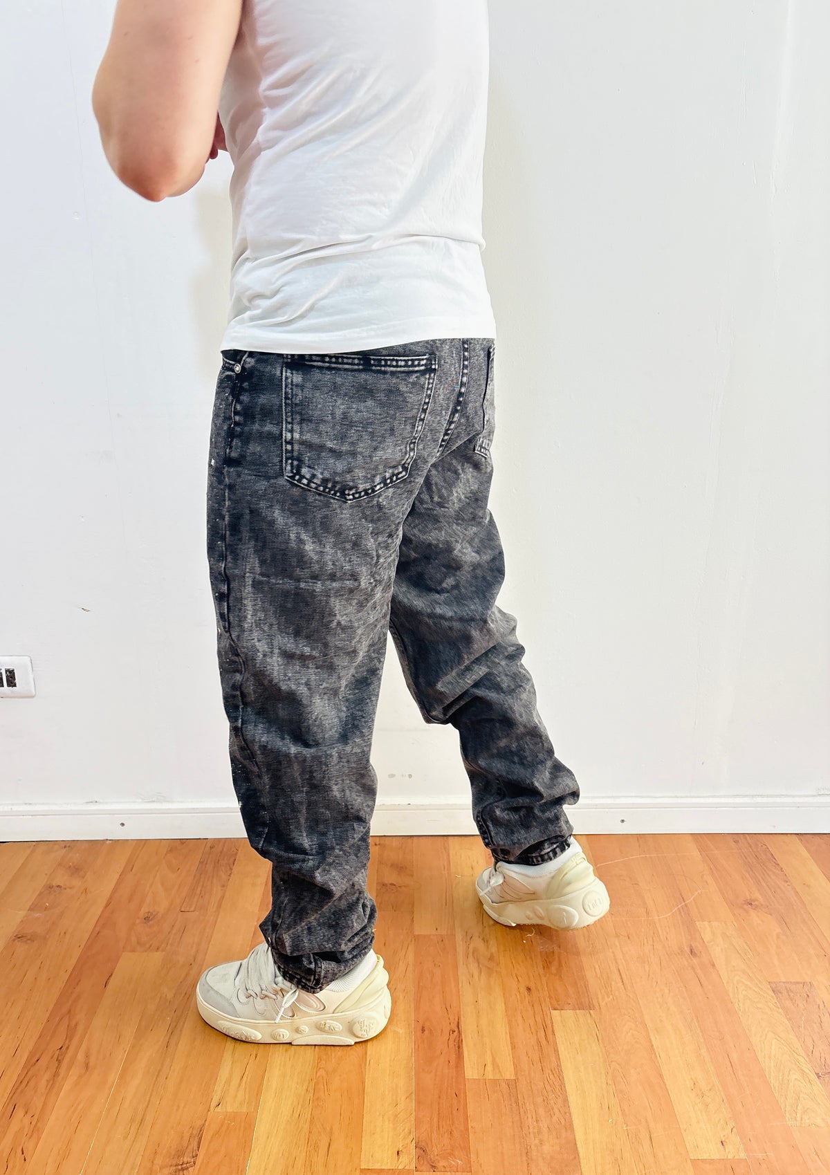 Jeans Pedreria Gray