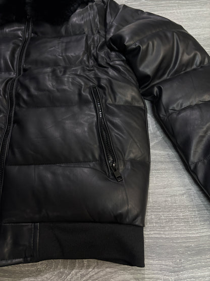 aParka Black Cuello V