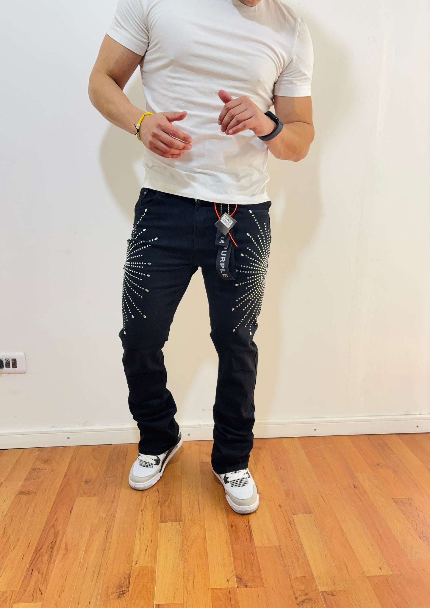 Jeans Flare Black Sun