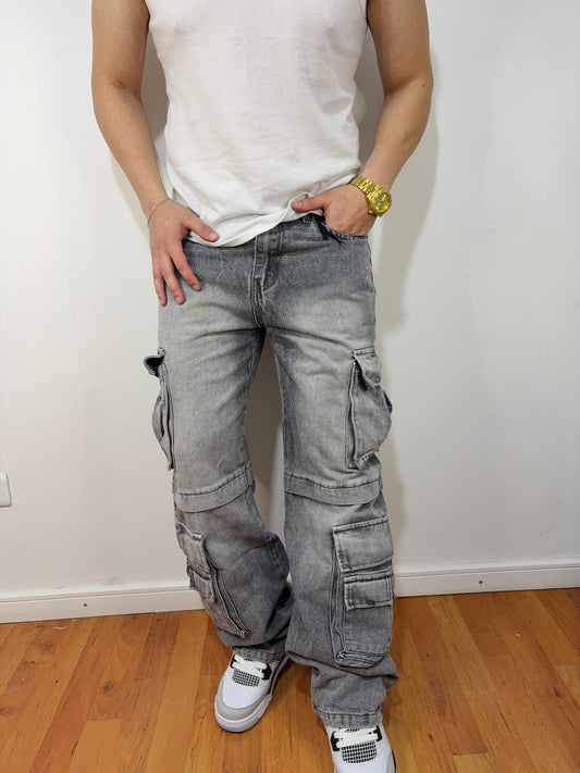Cargo Degrade Gris (Loose fit)