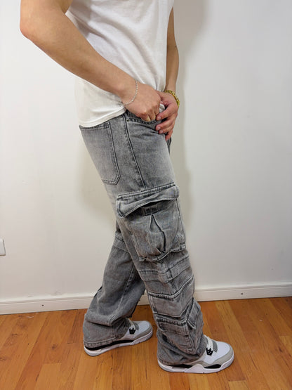 Cargo Degrade Gris (Loose fit)