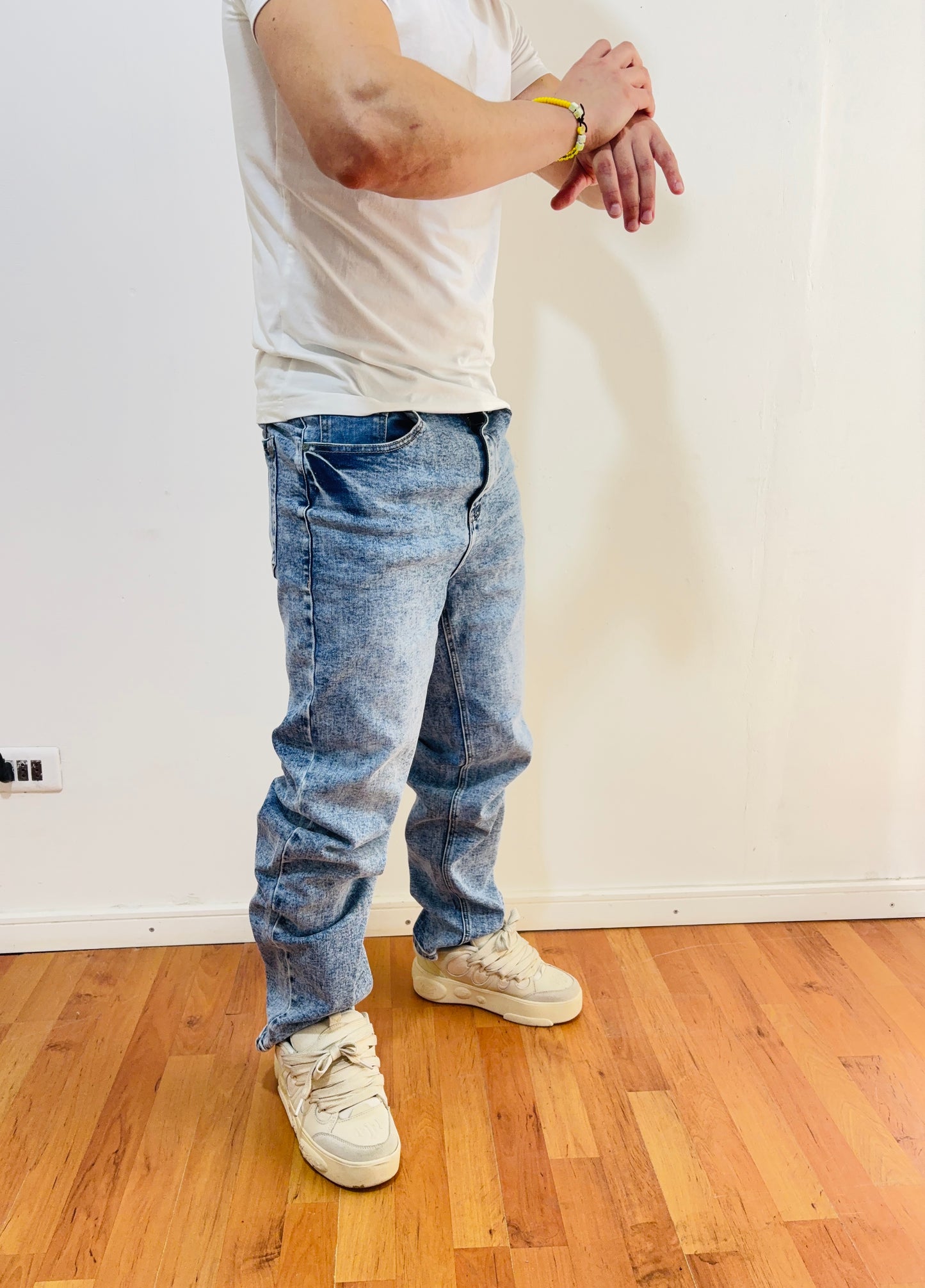 aJeans Mom Nube (Elasticado)